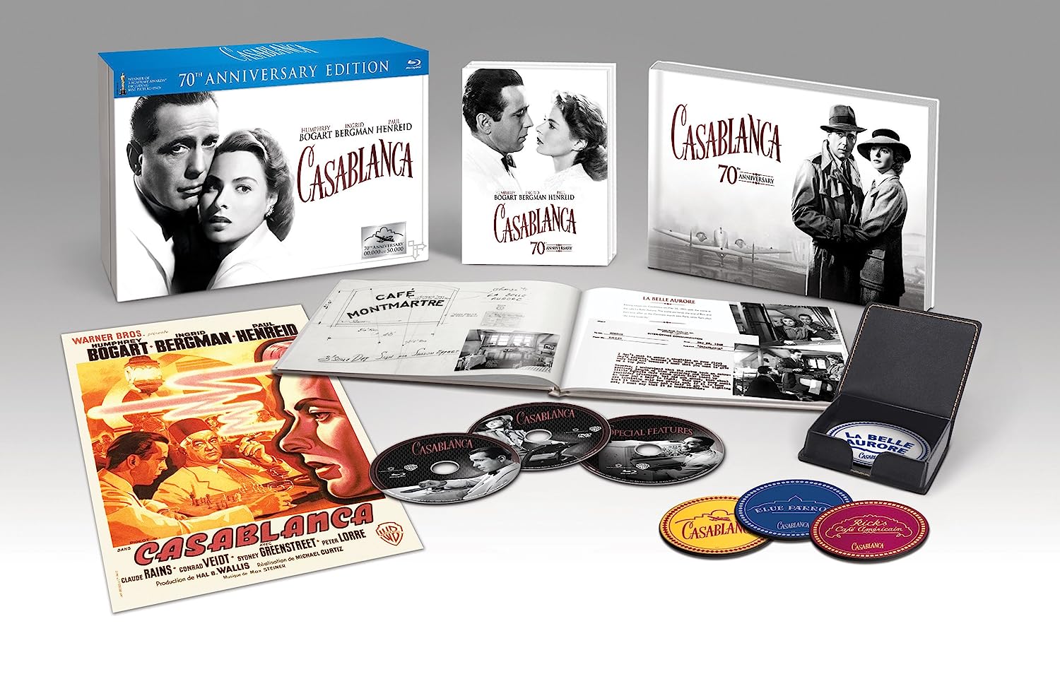 Касабланка (1942) (англ. язык) (2 Blu-ray + DVD) Коллекционное издание