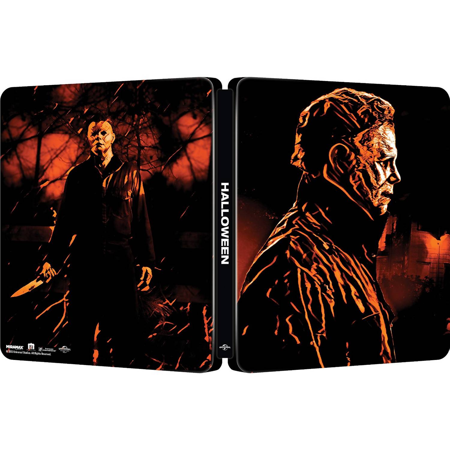 Хэллоуин: Трилогия (2018-2022) (англ. язык) (4K UHD + Blu-ray) Steelbook Limited Edition