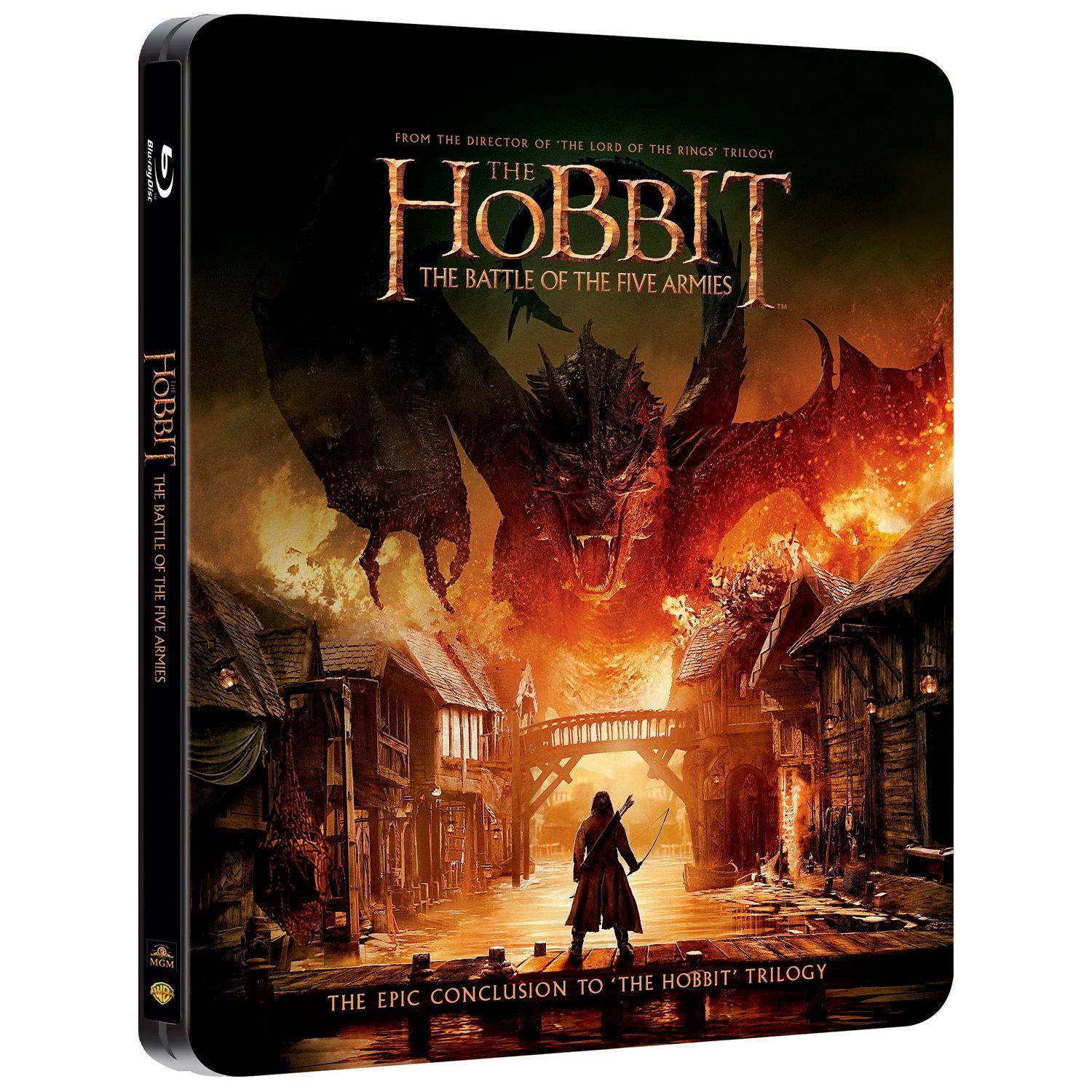 Хоббит: Битва пяти воинств (2 Blu-ray) Steelbook