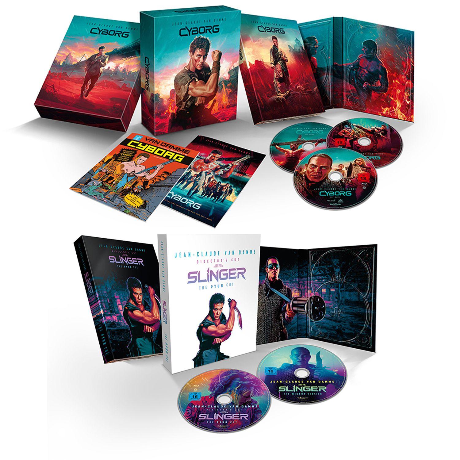 Киборг (1989) (+ Режиссёрская версия [Slinger]) (англ. язык) (Blu-ray + DVD) Collector's Edition Exclusive DigiPack