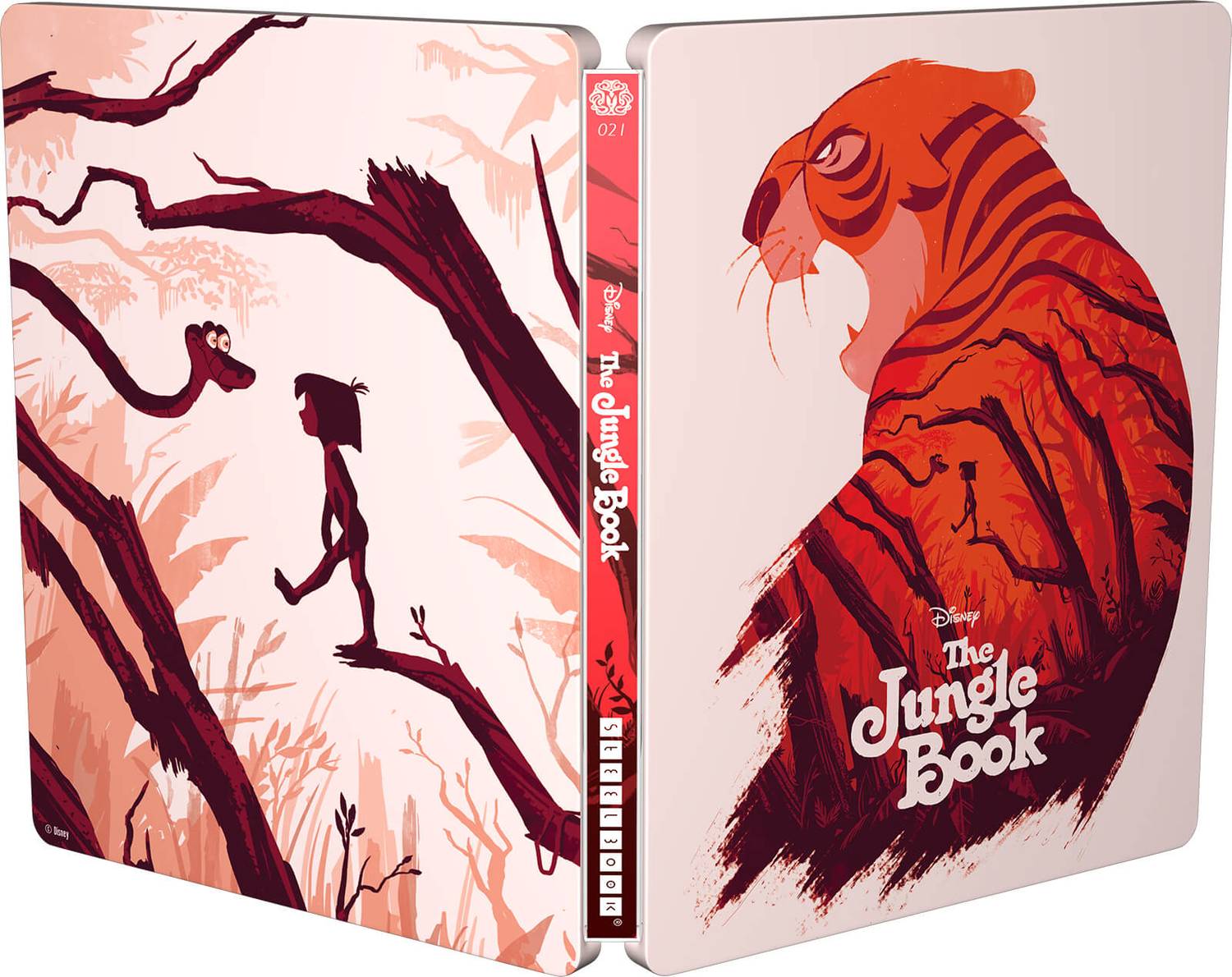 Книга джунглей (1967) (англ. язык) (Blu-ray) Mondo #021 Steelbook