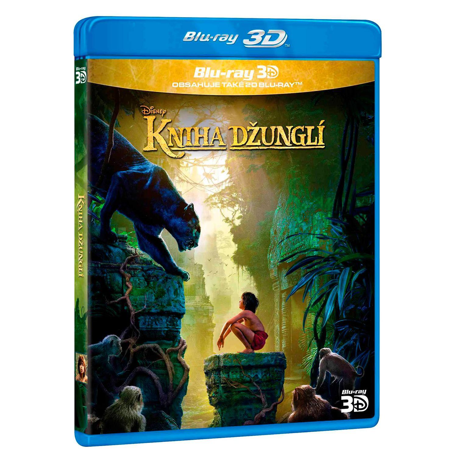 Книга джунглей (2016) 3D + 2D (2 Blu-ray)