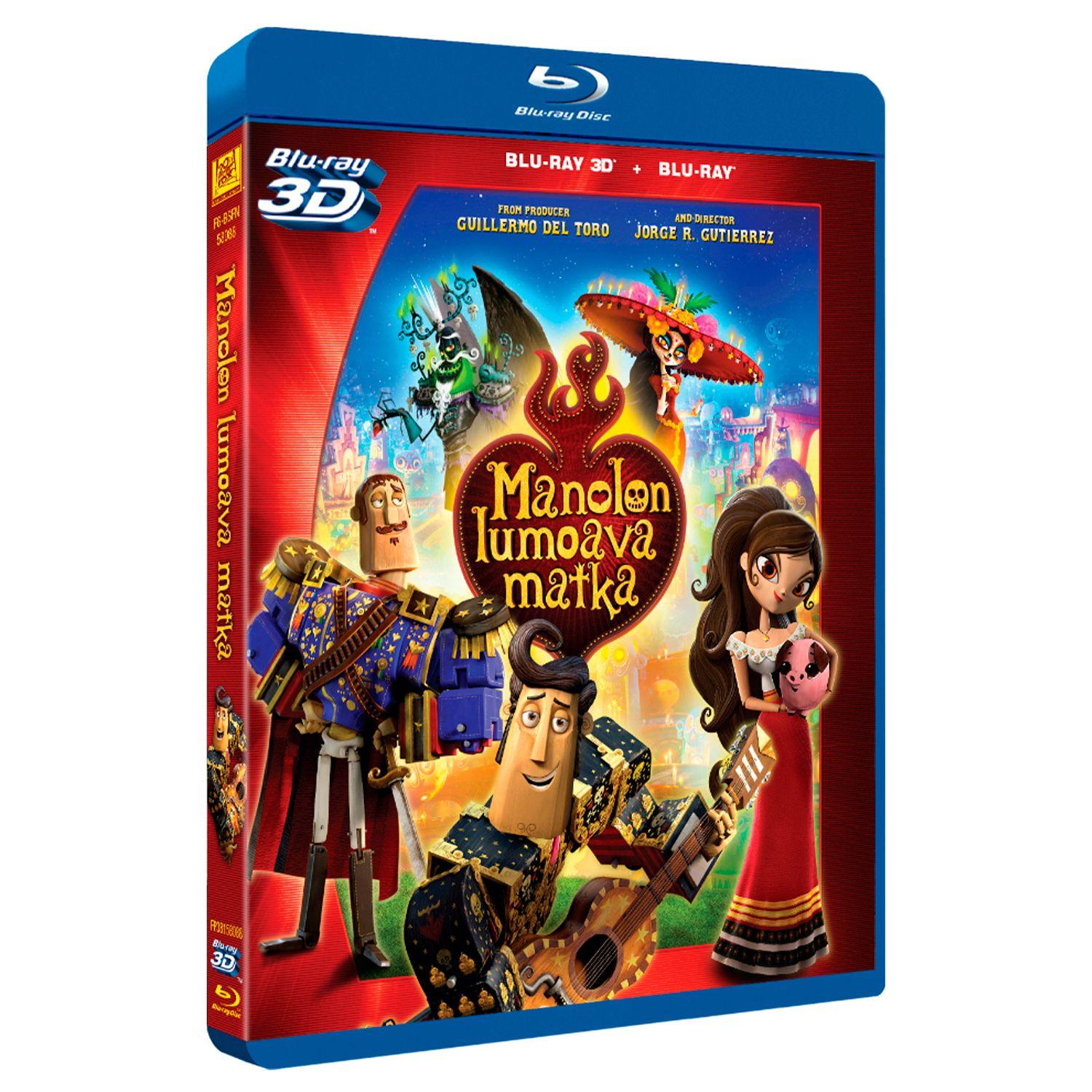 Книга жизни 3D + 2D (2 Blu-ray)