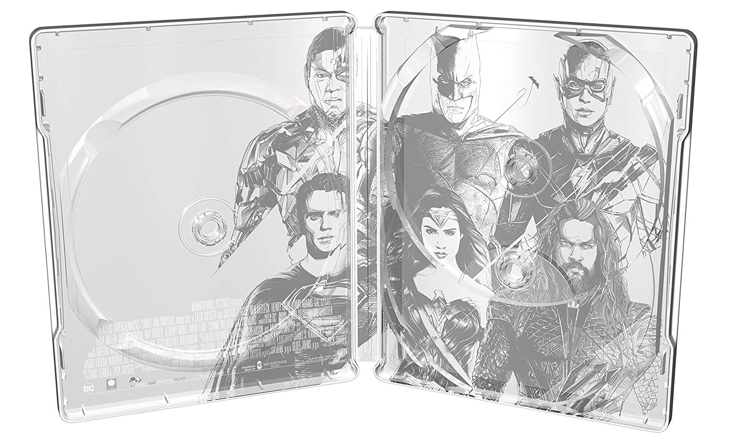 Лига справедливости (англ. язык) (Blu-ray) Mondo #026 Steelbook