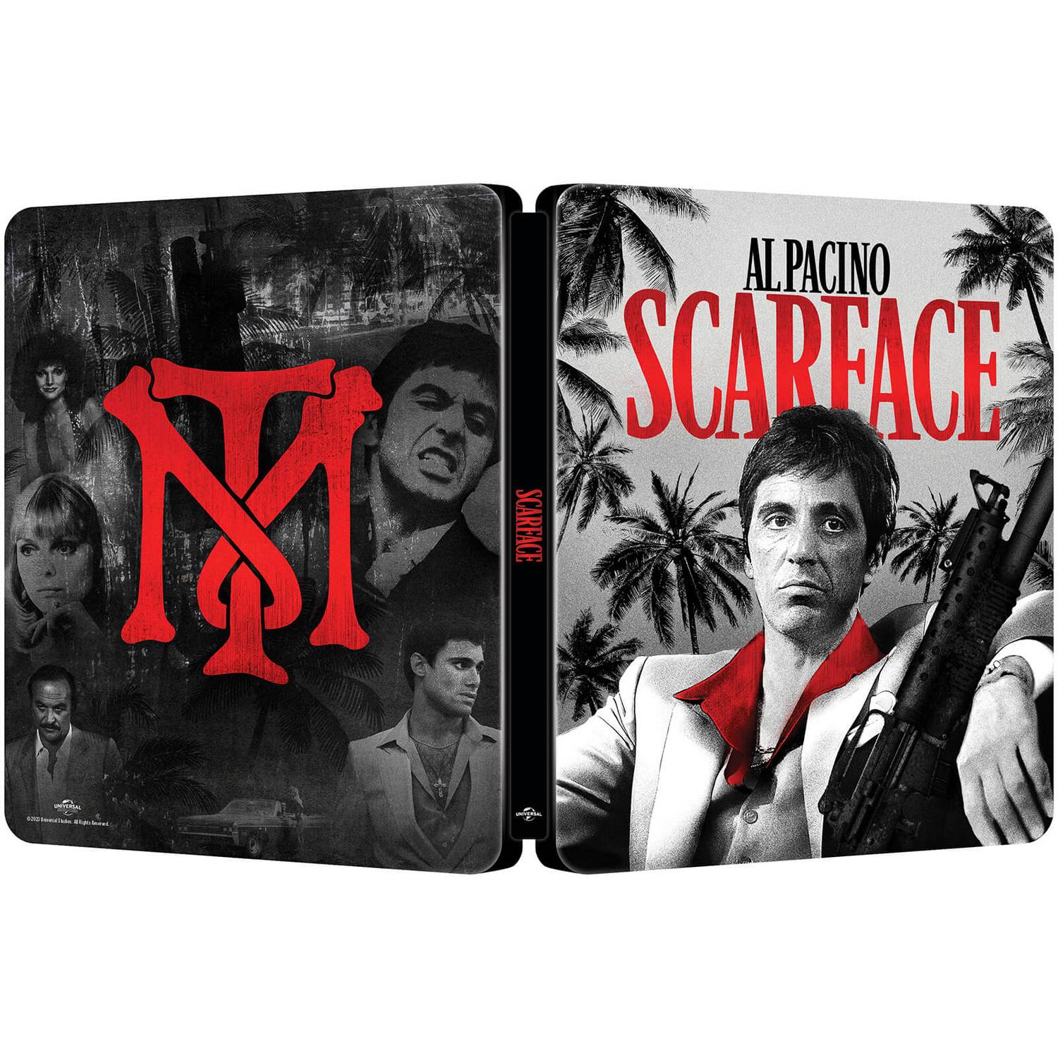 Лицо со шрамом (4K UHD + Blu-ray) Steelbook [40th Anniversary Limited Edition]