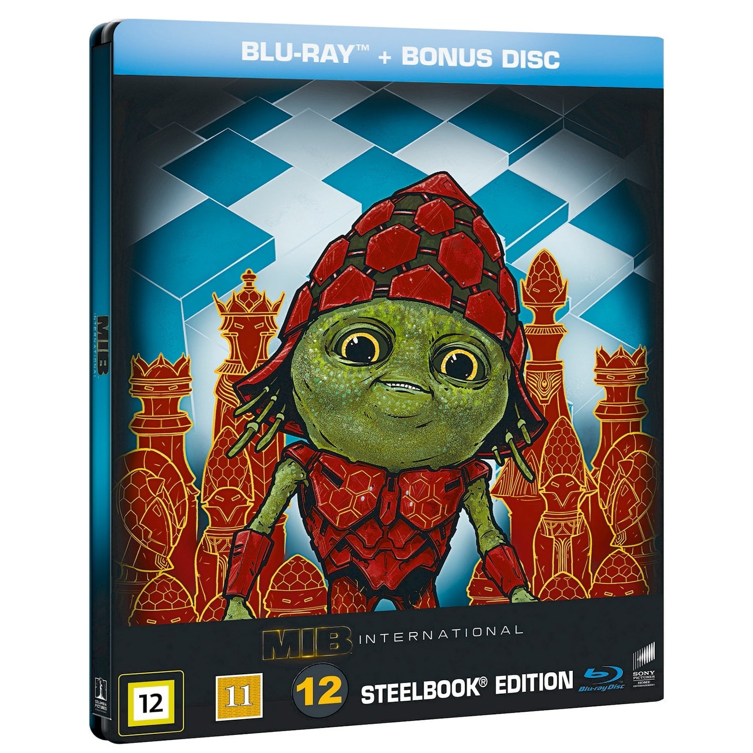 Люди в черном: Интернэшнл (Blu-ray + Бонусный диск) Steelbook