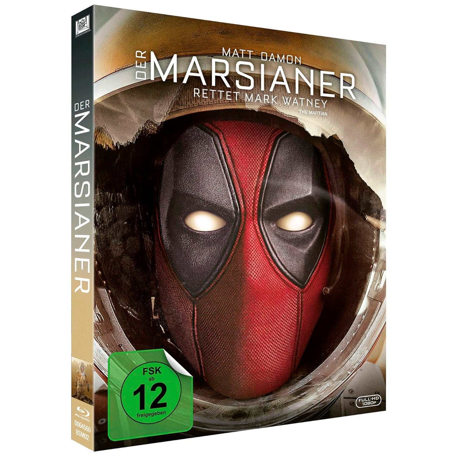 Марсианин (2015) (Blu-ray) Deadpool Photobomb Edition