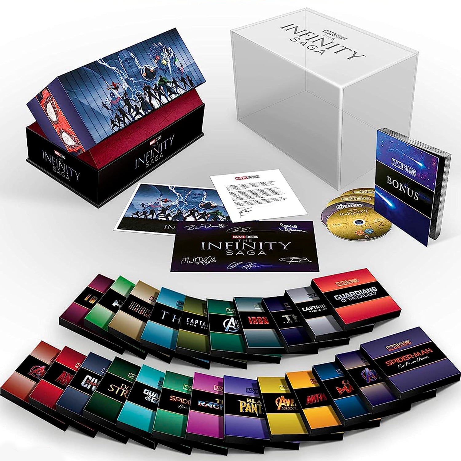 MCU インフィニティサーガ Blu-ray 23点セット MARVEL MCU INFINITY SAGA: COMPLETE 23 MOVIE BLU-RAY, 4K BOX