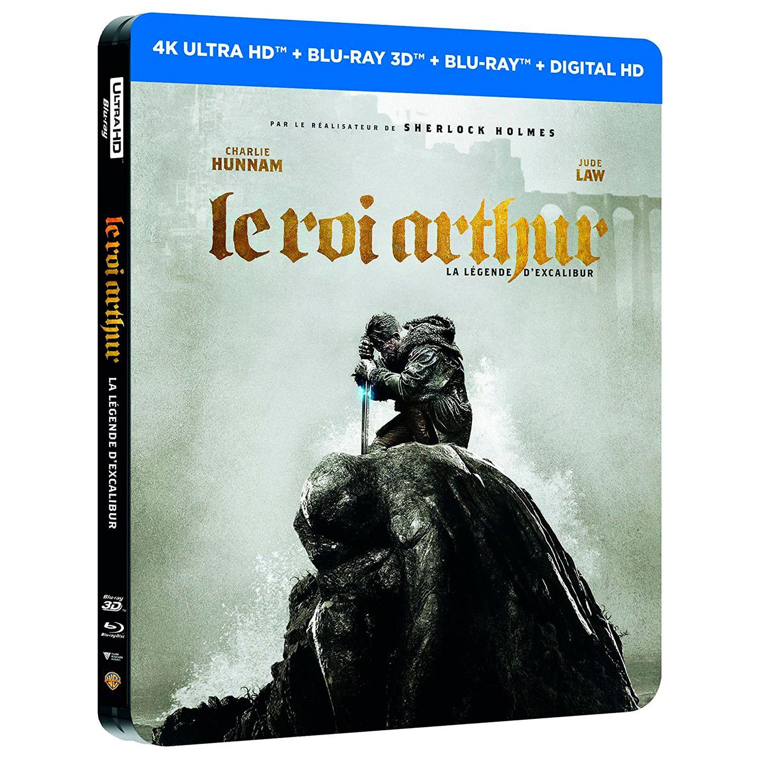 Меч короля Артура (4K UHD + 3D Blu-ray + Blu-ray) Steelbook