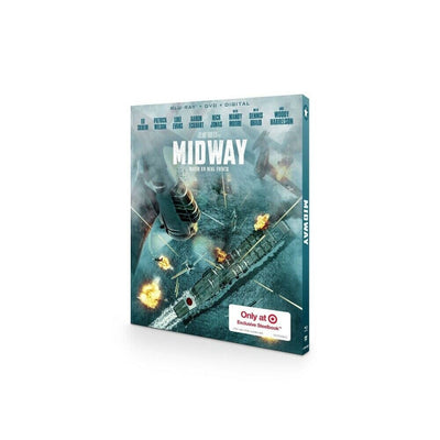 Мидуэй (2019) (англ. язык) [Регион A] (Blu-ray + DVD) Steelbook