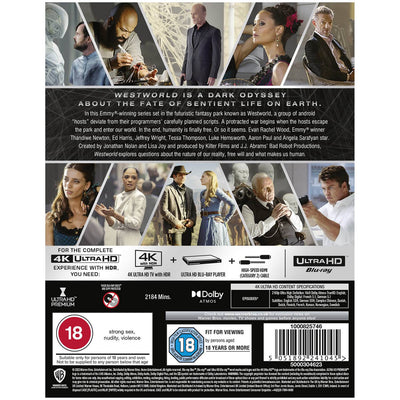 Мир Дикого Запада. Сезоны 1-4 (англ. язык) (4K UHD + Blu-ray)