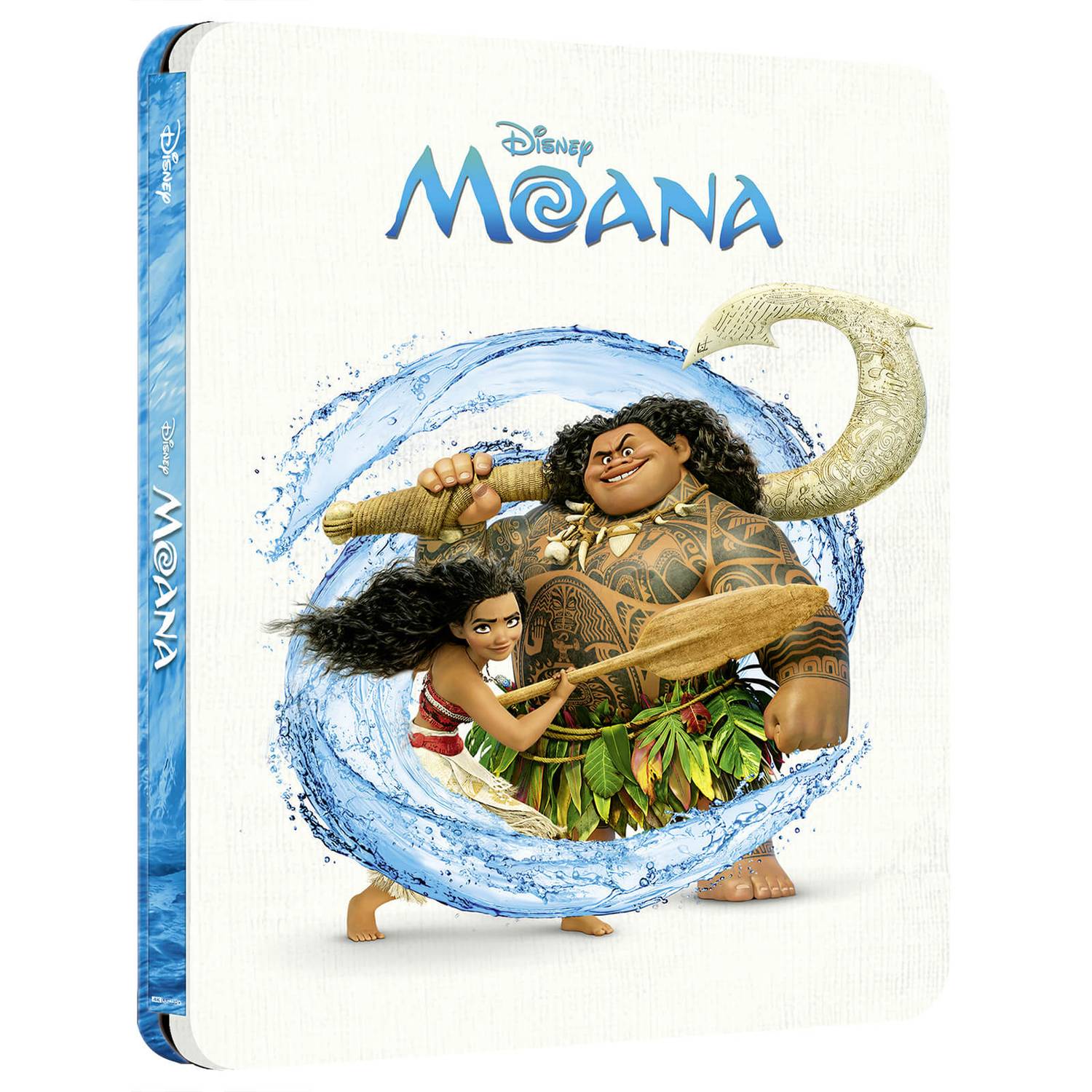 Моана (4K UHD + Blu-ray) Steelbook