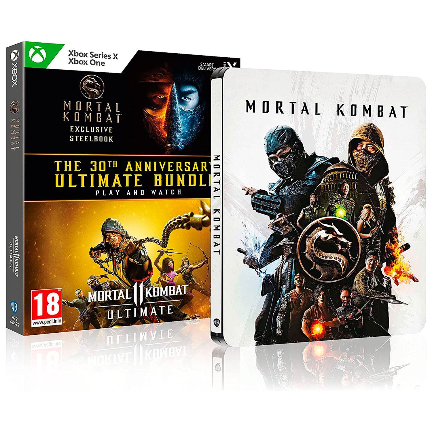 Mortal Kombat 11 Ultimate (Xbox) + Мортал Комбат (2021) (4K UHD Blu-ray) Steelbook