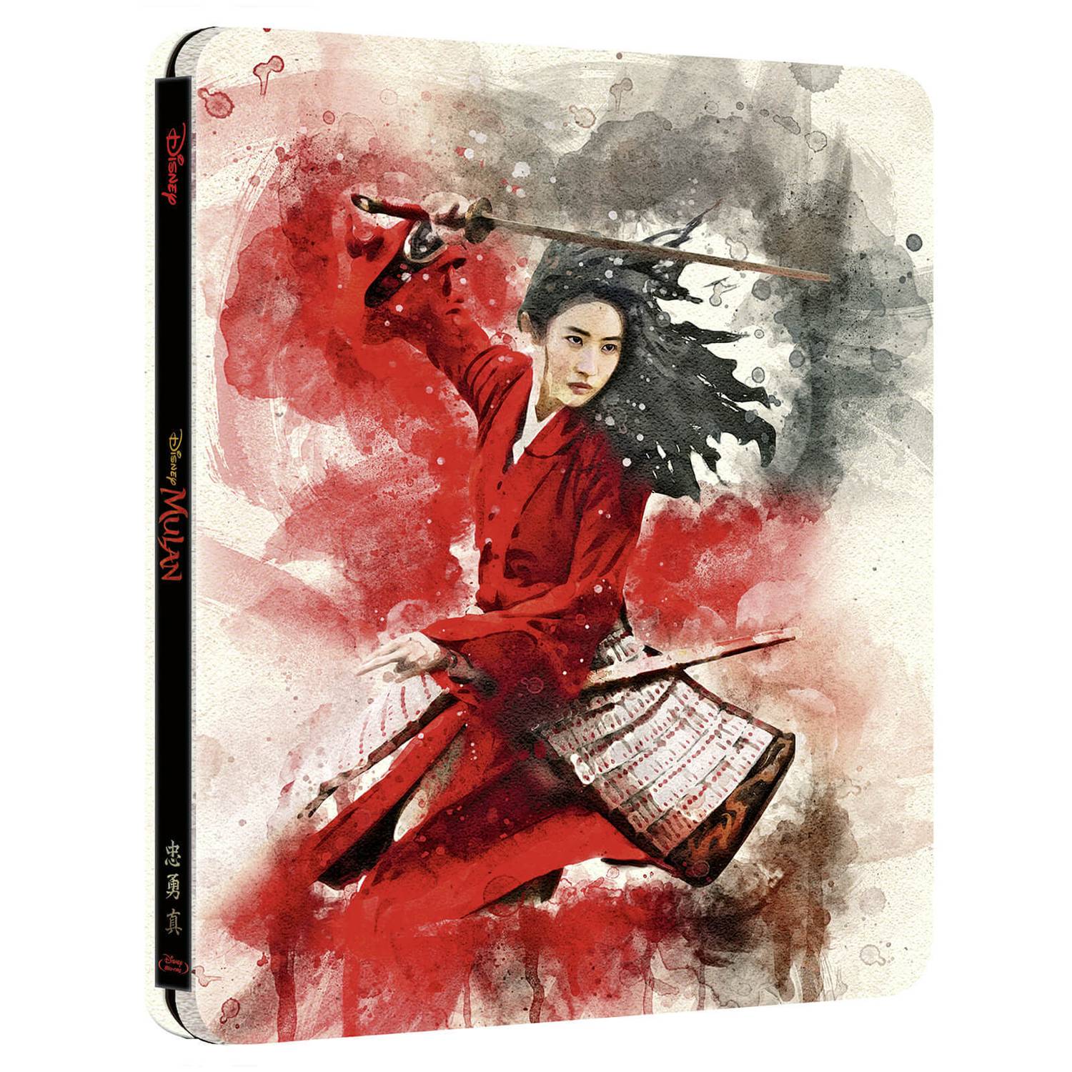 Мулан (2020) (англ. язык) (4K UHD + Blu-ray) Steelbook