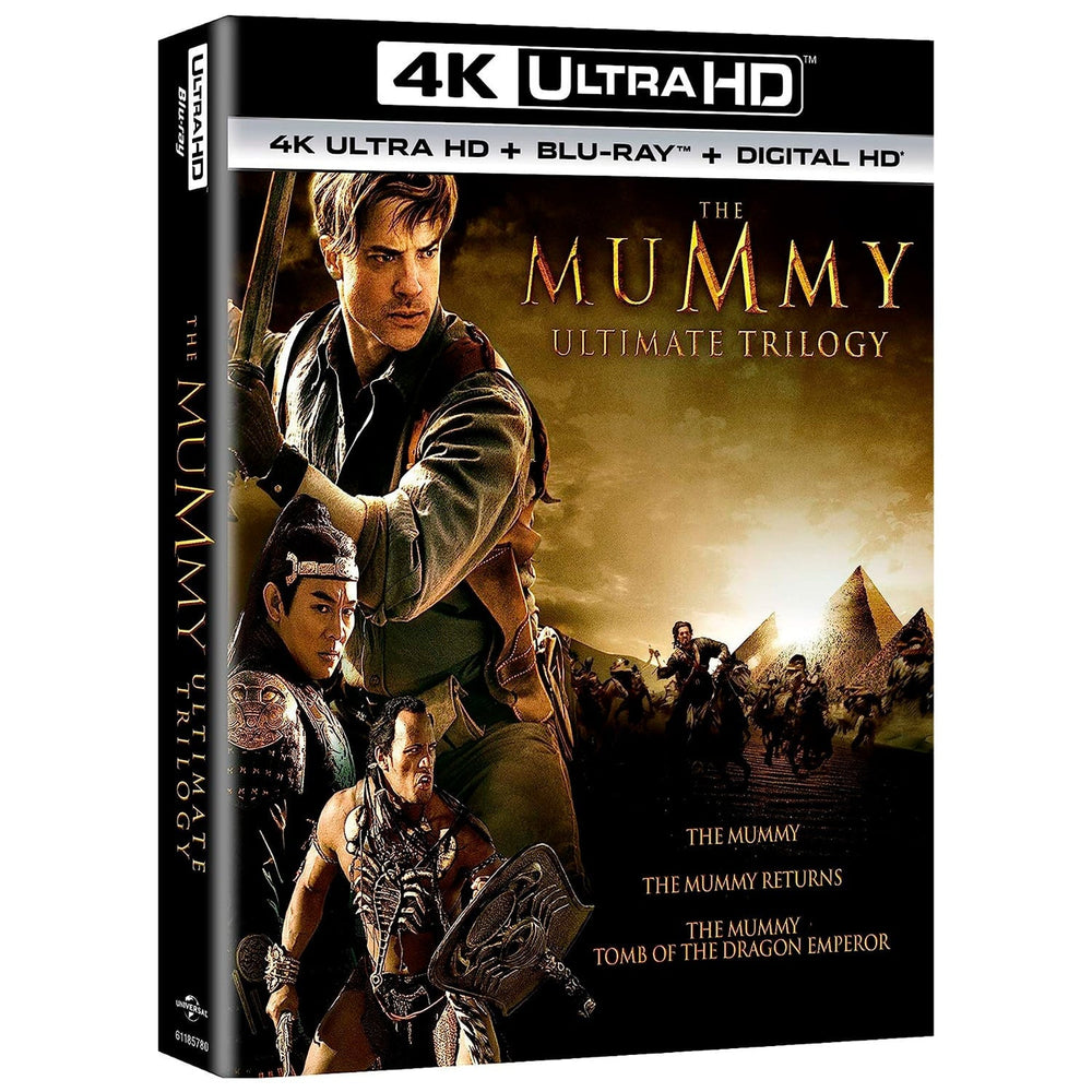 The Mummy: Trilogy (4K UHD + Blu-ray) DigiPack