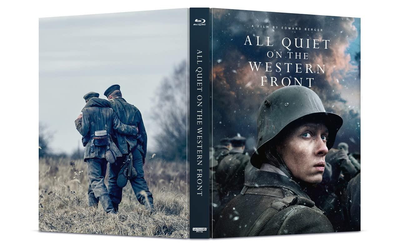 На Западном фронте без перемен (2022) (укр. яз.) (4K UHD + Blu-ray) Mediabook Limited Collector's Edition