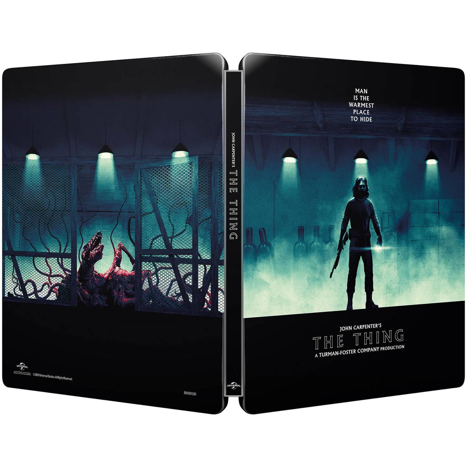 Нечто (англ. язык) (4K UHD + Blu-ray) Steelbook