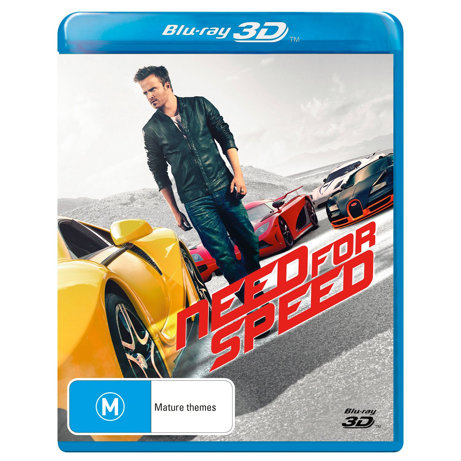 Need for Speed: Жажда скорости 3D + 2D (2 Blu-ray)