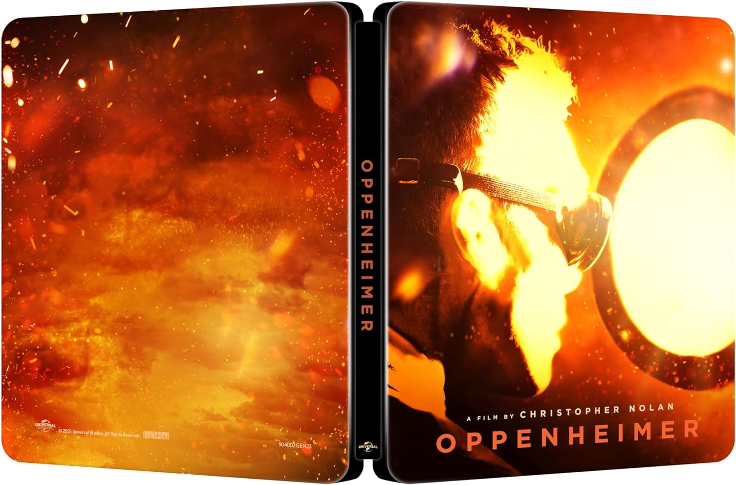 Оппенгеймер (2023) (англ. язык) (4K UHD + 2 Blu-ray) Steelbook