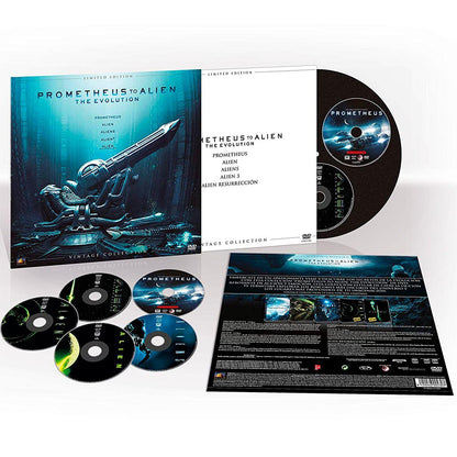 От Прометея к Чужому: Эволюция (5 Blu-ray) Vintage Vinyl Edition
