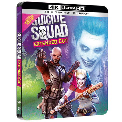 Отряд самоубийц (4K UHD Blu-ray) Steelbook