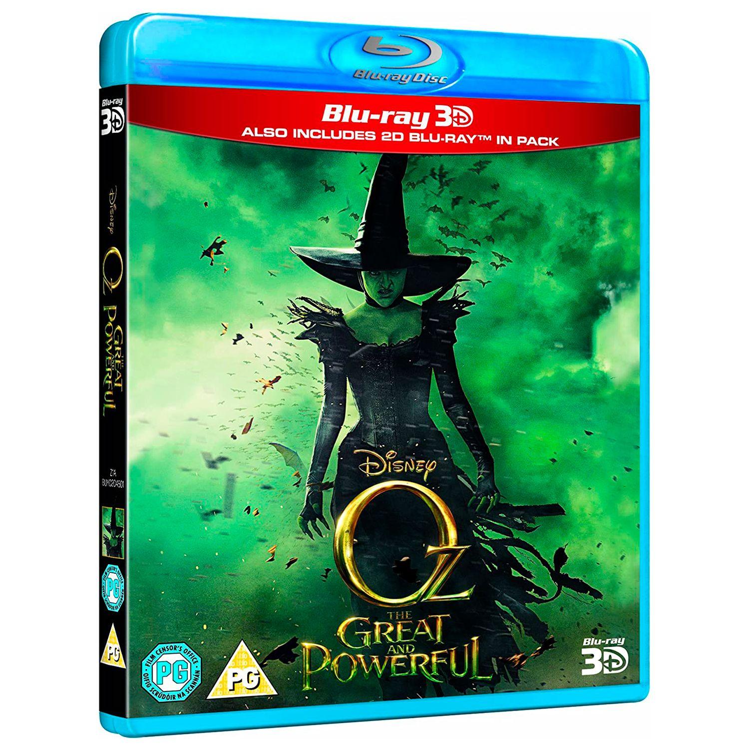 Оз: Великий и Ужасный 3D + 2D (2 Blu-ray)