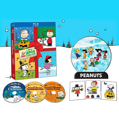 Peanuts Deluxe Holiday Collection [Ultimate Collector's Edition] (англ. язык) (Blu-ray + DVD)