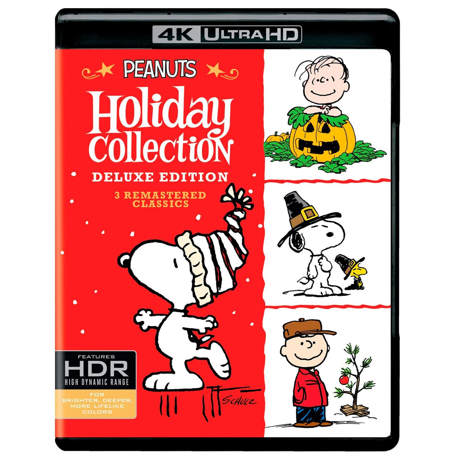 Peanuts: Holiday Collection (англ. язык) (4K UHD + Blu-ray)