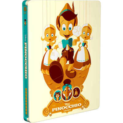 Пиноккио (англ. язык) (Blu-ray) Mondo #031 Steelbook
