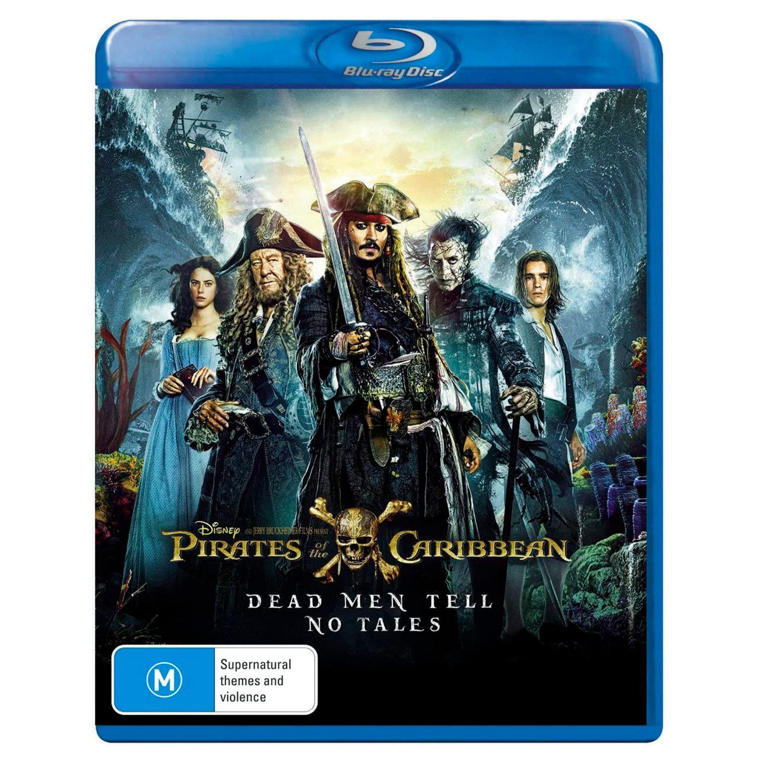 Пираты Карибского моря: Мертвецы не рассказывают сказки (Blu-ray)