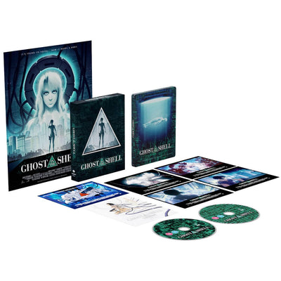 Призрак в доспехах (1995) (англ. язык) (4K UHD + Blu-ray) Limited Edition Steelbook