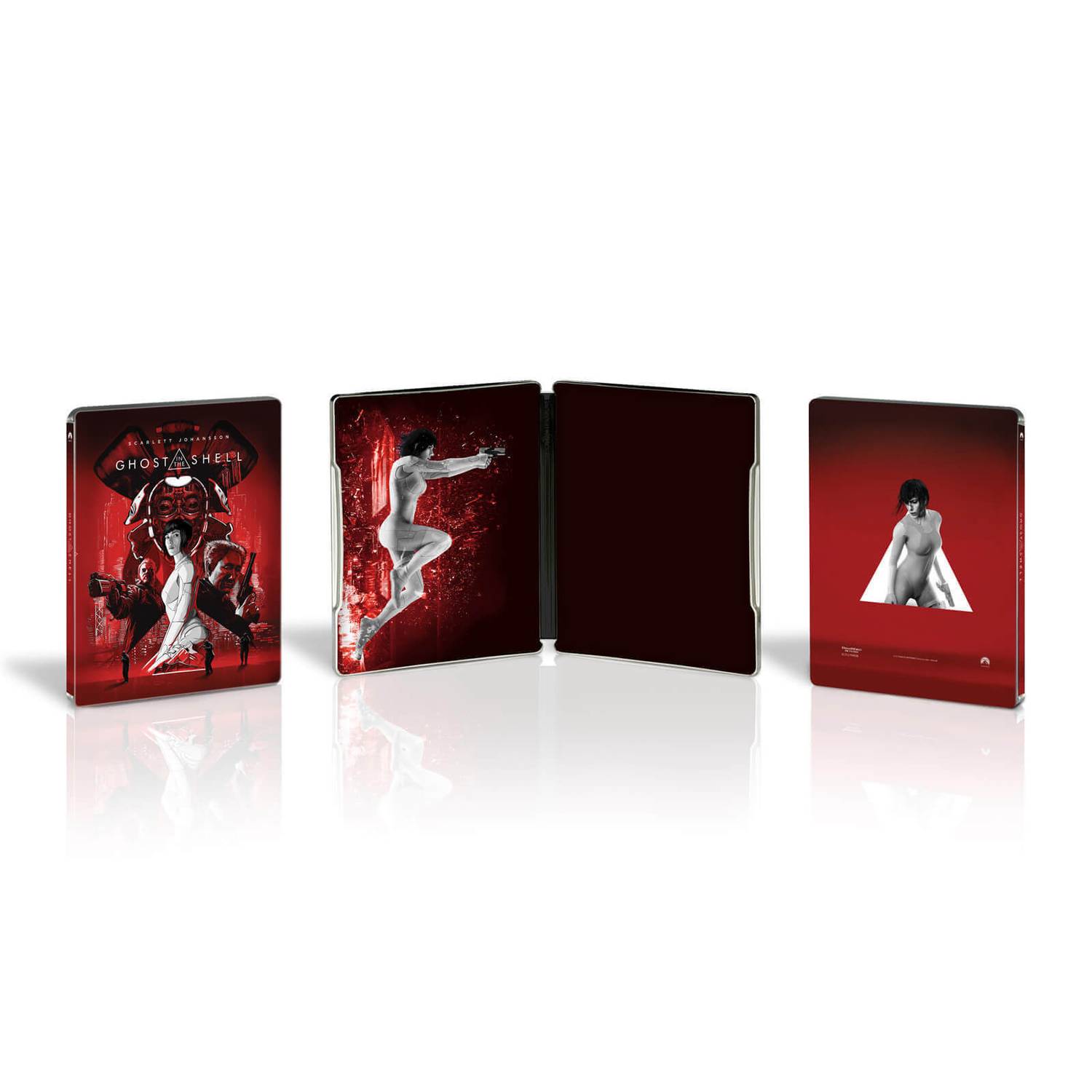 Призрак в доспехах (4K UHD + 3D Blu-ray + Blu-ray) Steelbook