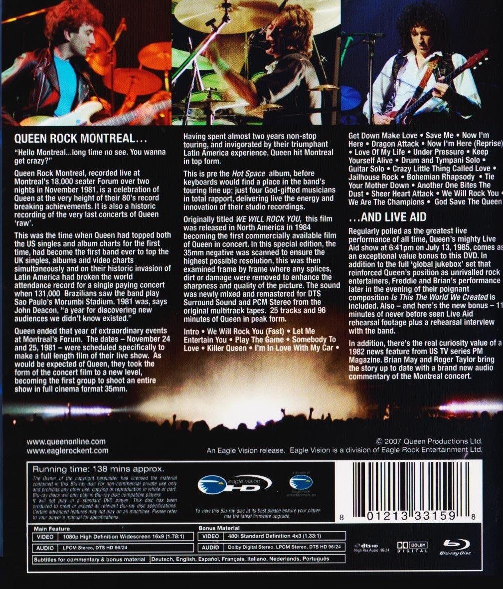 Queen: Rock Montreal & Live Aid (Blu-ray)