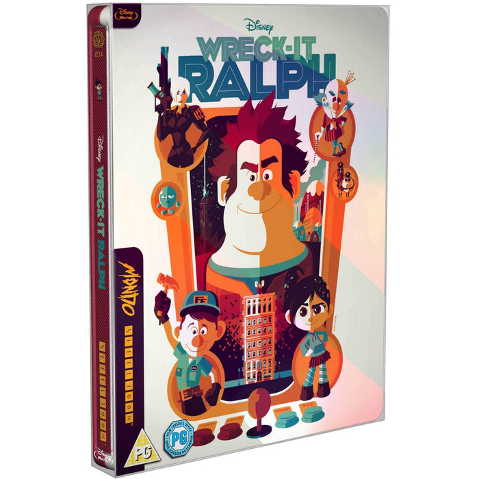 Wreck-It Ralph (Blu-ray) Mondo #034 Steelbook – Bluraymania