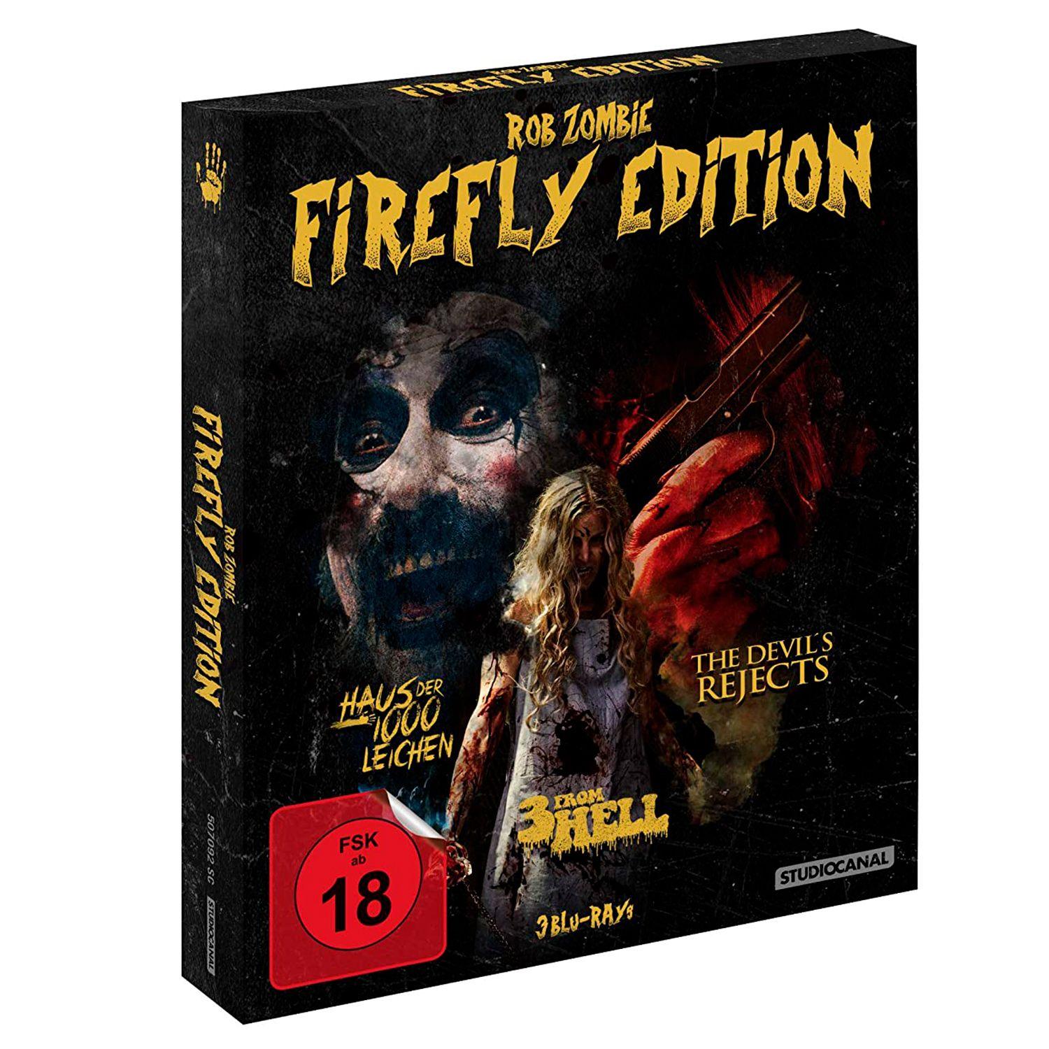 Rob Zombie Trilogy (англ. язык) (3 Blu-ray) Firefly Edition