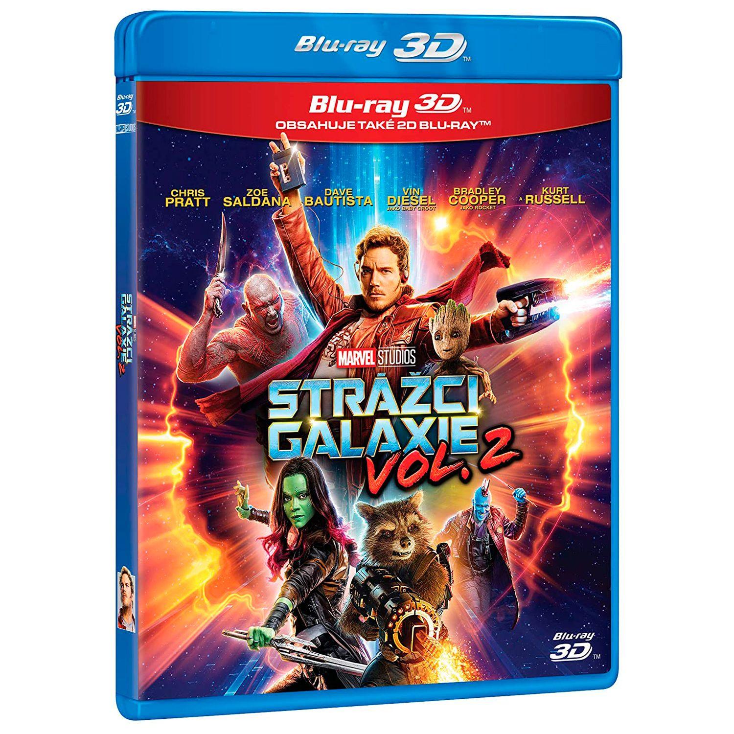 Стражи Галактики. Часть 2 3D + 2D (2 Blu-ray)