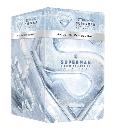 Супермен I-IV (англ. язык) (4K UHD + Blu-ray) Steelbook Collection