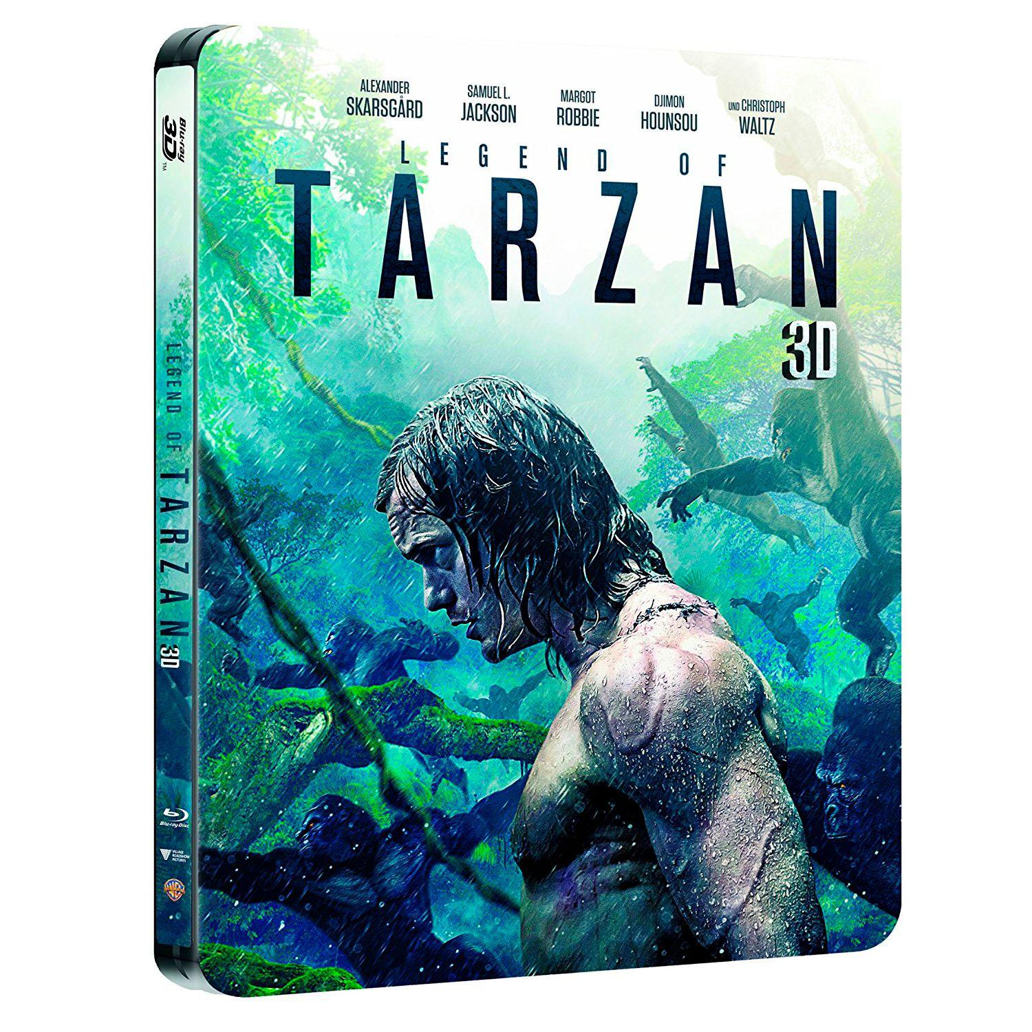 Тарзан. Легенда 3D + 2D (2 Blu-ray) Steelbook