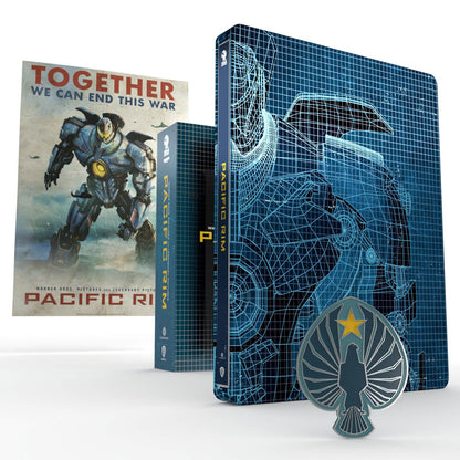Тихоокеанский рубеж (4K UHD Blu-ray) Titans of Cult Steelbook