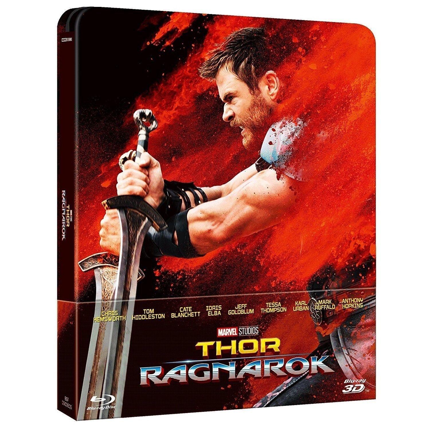 Тор: Рагнарёк 3D + 2D (2 Blu-ray) Steelbook