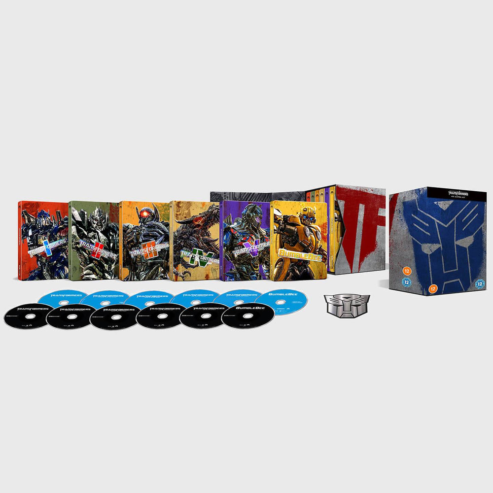 Transformers   Bumblebee. 6 Movie Collection (4k Uhd + Blu-ray 