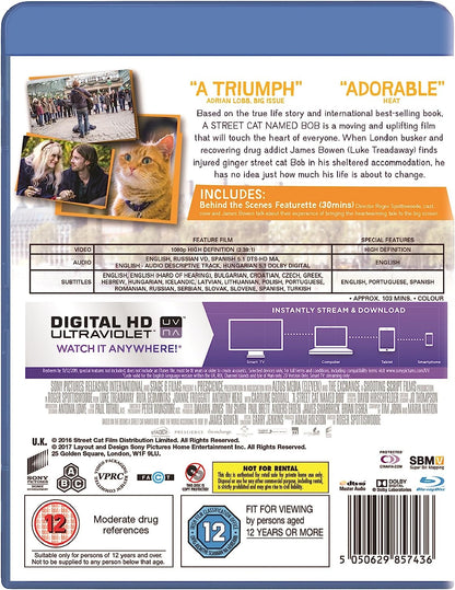 Уличный кот по кличке Боб (Blu-ray)