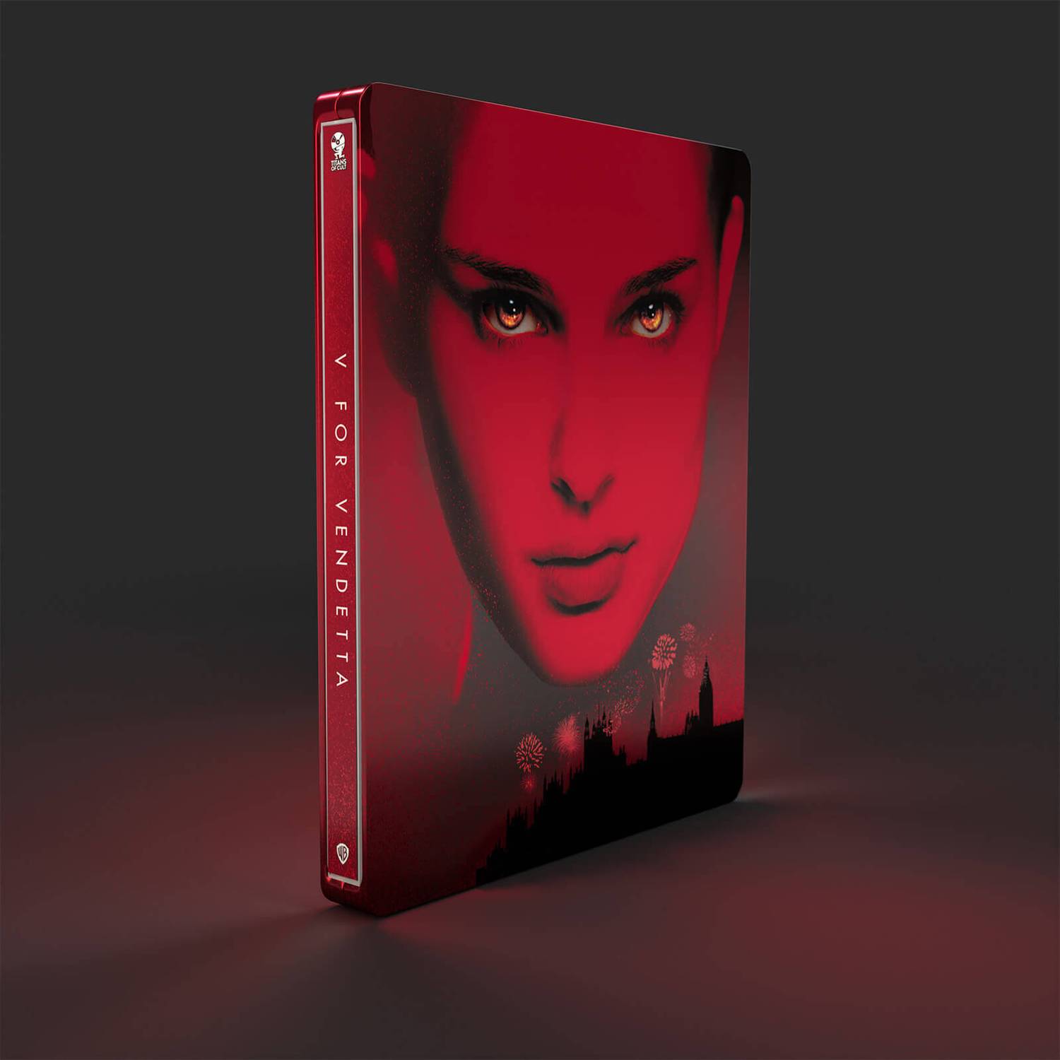 V значит Вендетта (англ. яз.) (4K UHD + Blu-ray) Titans of Cult Steelbook