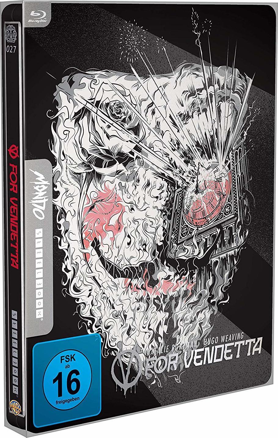 V значит Вендетта (англ. язык) (Blu-ray) Mondo #027 Steelbook