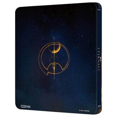 Вечные (2021) (англ. язык) (4K UHD + Blu-ray) Steelbook