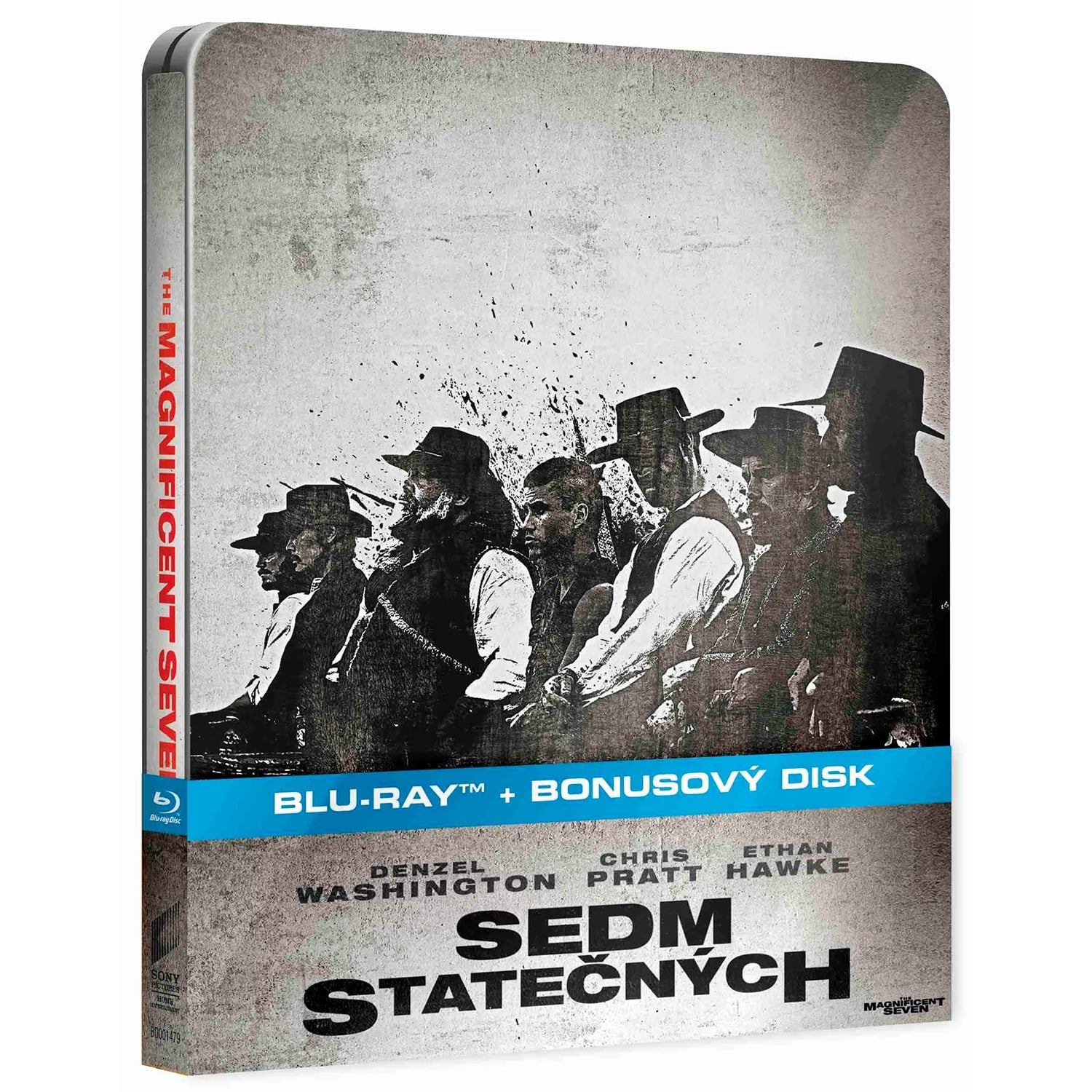 Великолепная семерка (2016) (Blu-ray + Бонус диск) Steelbook