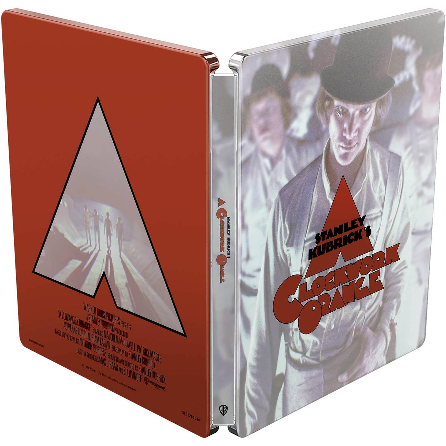 Заводной апельсин (1971) (англ. язык) (4K UHD + Blu-ray) Steelbook